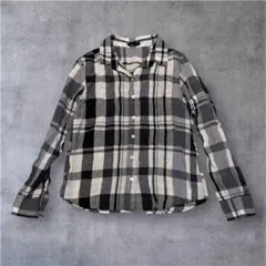 URBAN RESEARCH ROSSO リネン100% 長袖チェックシャツ Fのサムネイル