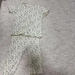 花柄フリル付きパジャマセット 110 メロウ