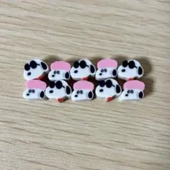 スヌーピー ミニ消しゴム10個セット