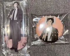 ◼️セガラッキーくじ◼️名探偵コナン◼️諸伏高明F賞アクリルスタンドJ賞缶バッジセット