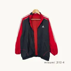 【トラックジャケット】adidas スポーツ ストリート Y2K レトロ 古着