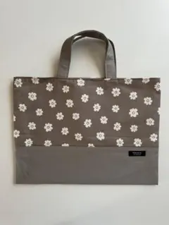 レッスンバック　花柄　ハンドメイド