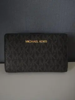 MICHAEL KORS 二つ折り財布 ブラック