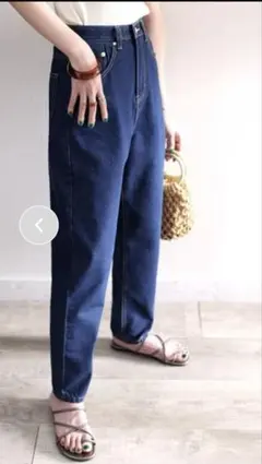 classicalelf デーパードデニムパンツ インディゴelf017 Ｓ