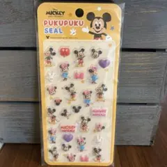 ディズニーぷくぷくシール＊ミッキー・ミニー