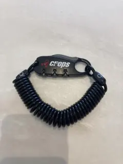 crops 自転車用 ダイヤル式 カラビナロック 鍵　ワイヤーロック　ワイヤー錠のサムネイル