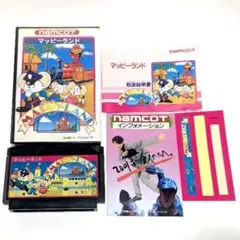 美品】マッピーランド～必勝攻略法～ファミコン攻略本～ - メルカリ