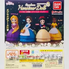 POP(台紙)のみ ガチャ ディズニープリンセス カプキャラ ヒロインドール