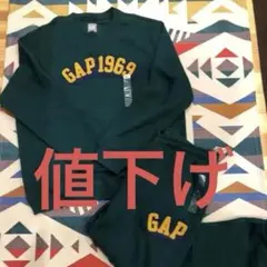 ヴィンテージ ソフト GAPロゴ　GAP セットアップ　メンズスウェット上下