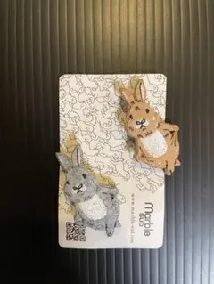 値下げ中【ポケファス】ペコウサ ブローチ