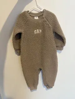 GAP ボアロンパース ベージュ