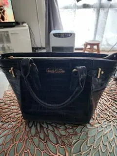 Cecil McBee クロコダイル風トートバッグ