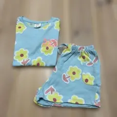ZARA 花柄 Tシャツ ショートパンツ セットアップ　116のサムネイル