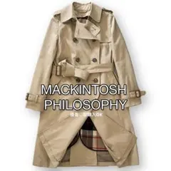 マッキントッシュフィロソフィー ライナー付きトレンチコート