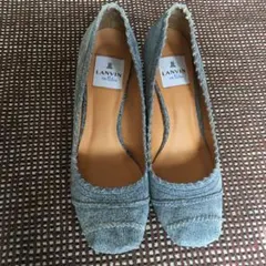LANVIN en Bleu ハイヒール・パンプス 23.5cm グレーのサムネイル
