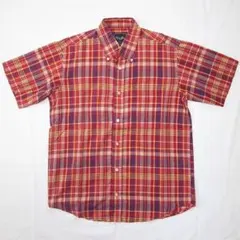 Tlance Port チェック シャツ 半袖 check shirtのサムネイル