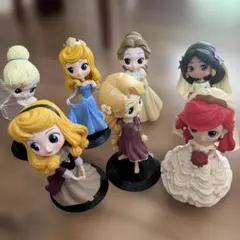 Q posket ディズニープリンセス フィギュア 7体セット
