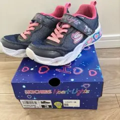 SKECHERS Heart Lights スニーカー 22cm