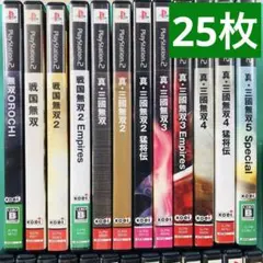 C【ジャンク】PS2ソフト25枚 大量まとめセット