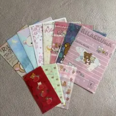 リラックマ　クリアファイル　マルチケース