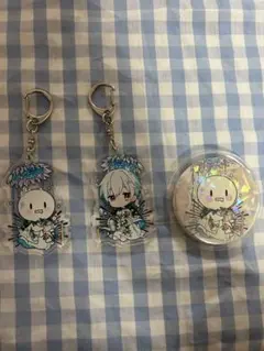 まふまふ 缶バッジ アクリルキーホルダーセット