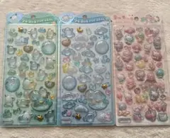 【国内正規品】うるちゅるポップシール　3枚セット サンリオ