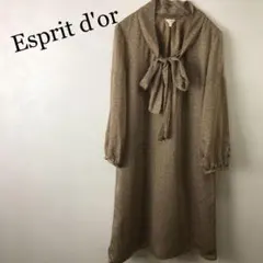 Esprit d'or ワールド リボン ワンピース ロングワンピースのサムネイル