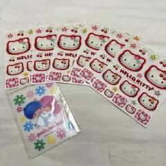 希少 1998年製　サンリオレトロ　ハローキティーアートシール