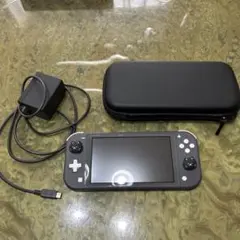 Nintendo Switch Lite 本体 グレー(充電器・ケース付き) Nintendo Switch Lite グレー 本体 ケース付き 充電器 - メルカリ