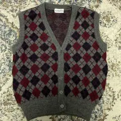 sunlema ニットベスト セーター ウール100%