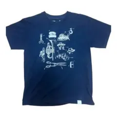 White mountaineeng Tシャツ ネイビー