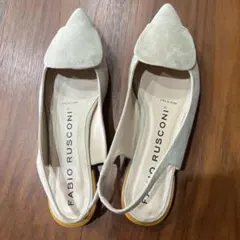 未使用品】FABIO RUSCONI フラットシューズ 36 23センチ - メルカリ