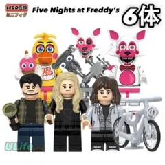 6体セットJレゴ互換LEGOファイブナイツアットフレディーズミニフィグフィギュア