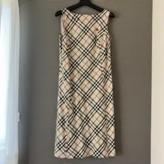 美品　BURBERRY BLUE LABEL ワンピース ノバチェック 38