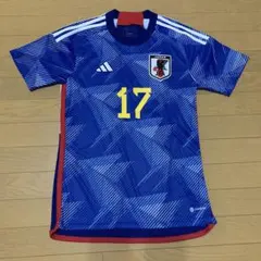 サッカー日本代表 ユニフォーム 日本サッカー協会会長宮本恒靖サイン