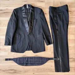 【極美品/クリーニング済】洋服の青山 タキシード 3点セット RAGLUX A6