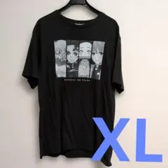 鬼滅の刃 BANDAI Tシャツ ブラック XL
