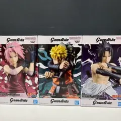 ナルト疾風伝 Grandista うずまきナルト うちはサスケ 春野サクラ 9点