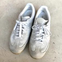 adidas SAMBA OG スウェード 26.0cm クリーム ホワイト