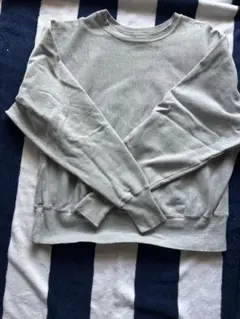 Champion グレー クルーネック スウェット