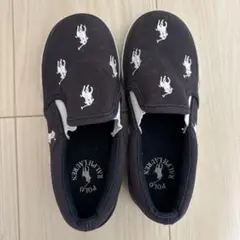 Polo Ralph Lauren ブラック スリッポン