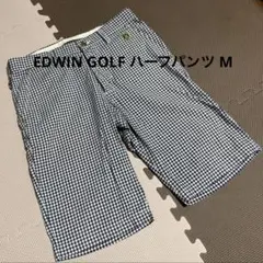 EDWIN GOLF ギンガムチェックショートパンツ
