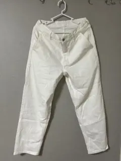 リラックスアンクルジーンズ/ワイドフィット Sサイズ