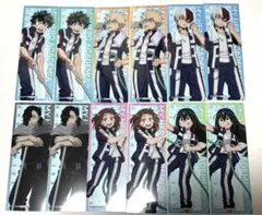 僕のヒーローアカデミア アニメイトフェア特典 クリアしおり コンプリートセット