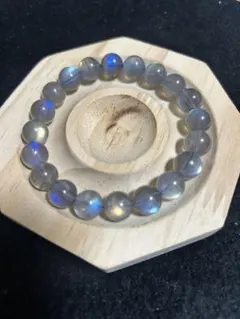 高品質天然石ブレスレット　ラブラドライトブレスレット