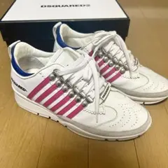 popona様専用　DSQUARED2 スニーカー　24.5-25.0cm 白