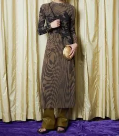 【chuclla】ワンピース 幾何学模様