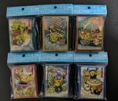 ポケモンセンタートウホクR お祭りごっこ ポケカ スリーブ デッキシールド 6種