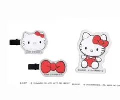 富江×ハローキティ エニマイくじE賞 ピンズ アクリルヘアピン 2個セット