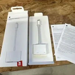 純正Apple Lightning to Digital AV